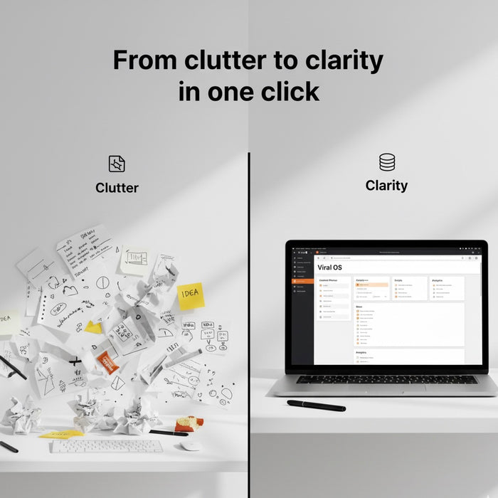 Metanoia Notion System: From Idea to Viral Video