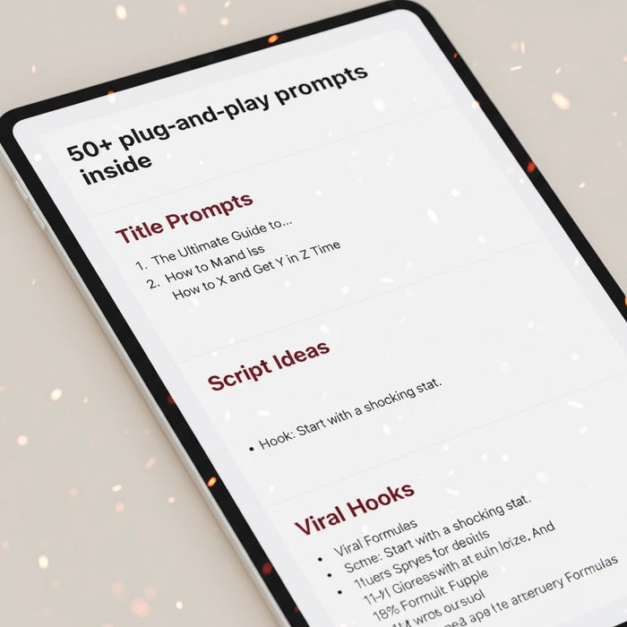 Metanoia Prompts: 50+ Proven AI Prompts for Content