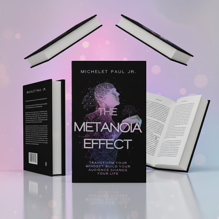 📘 [PRE-ORDER SPECIAL] The Metanoia Effect: Transform Your Mindset, Build Your Audience.