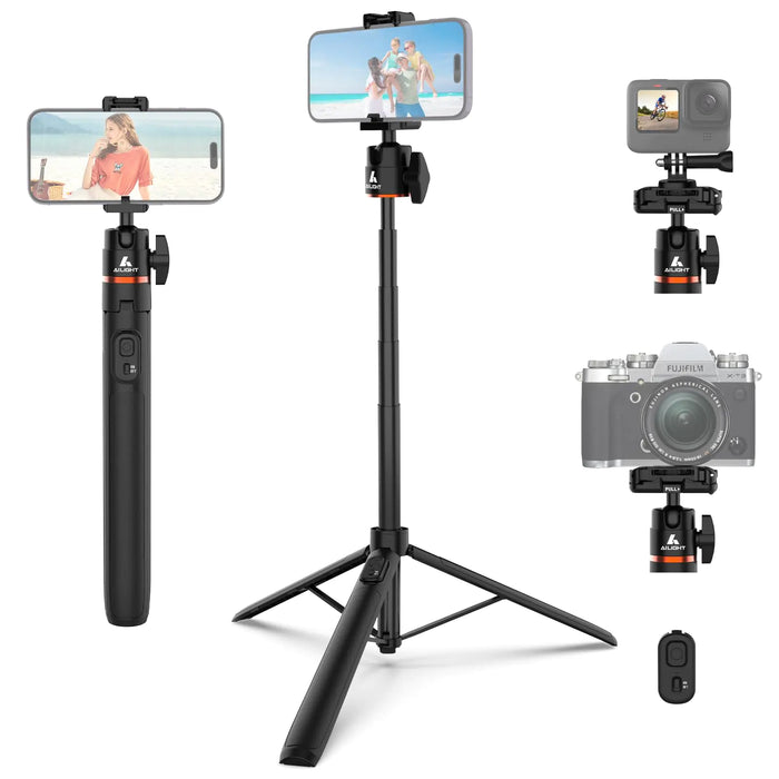 60" Extendable Phone Tripod & Selfie Stick